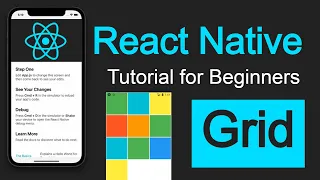 React Native tutorial How to make Grid