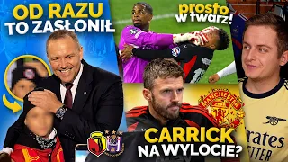 Prezydent Nawrocki ZASŁONIŁ kibicowi CZAPKĘ! Carrick ZWOLNIONY z United? Maignan  zaatakował w twarz
