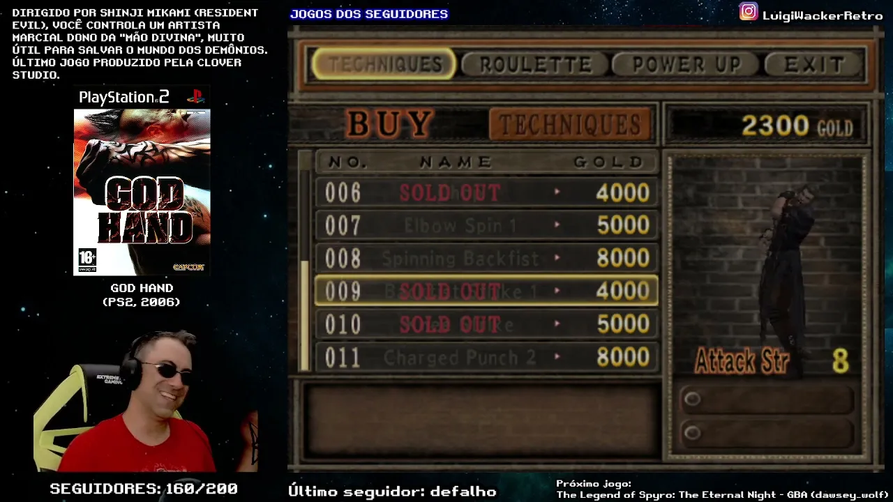 God Hand (PS2) - 2° Dia (Jogos dos Seguidores)