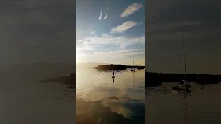 Paddleboarding at sunrise never gets old