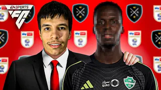 تعاقدت مع ميندي لكن كل شيء انهار بعدها إنشاء نادي FC 26 