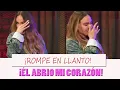 Belinda lloró al escuchar la canción que le compuso Christian Nodal