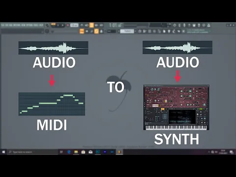 Download MP3 Convert Audio To MIDI in FL Studio 20