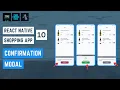 React Native Wine Shop App - Simple Confirmation Modal