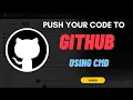 How to publish project on github using cmd