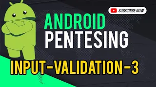 Android Penetration Testing Input Validation Androgoat Walkthrough Cyber Security TUTORIAL
