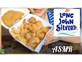 ASMR Fried Shrimp and fish - Long John Silvers Whispering Eating Show