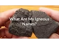 IgnRx-How to Observe Texture and Color to Identify and Name Gabbro and Basalt Igneous Rocks