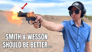 The Truth about S W Revolvers - 586 L Comp 357 Magnum Review