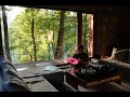 Download Lagu golden hour with ambient and chillout vinyl sounds at Dom nad Źródłami house
