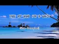 Download Lagu TAKE MY HAND FOR A WHILE by Glan Campbell (lyric \u0026 terjemah)