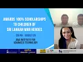 100202128 Java Institute Awards 100 Scholarships to Children of Sri Lankan War Heroes
