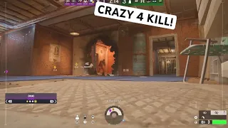 Crazy 4 kill r6 siege tracker