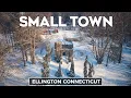 Small Towns From Above Ellington CT 4K