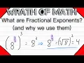 What are Fractional Exponents and why we use them Rational Exponents Exponent Rules