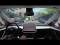 This is Tesla FSD Supervised v13.2.9 Oculus World Trade Center Test | HURRY FSD Driving
