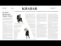 Khabar (Official lyric video) - Akash Kaushal, @RaghavMeattle