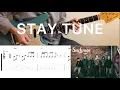 Suchmos - STAY TUNE (guitar cover with tabs \u0026 chords)