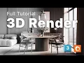 Interior Visualization From Start To Finish l 3ds Max Corona