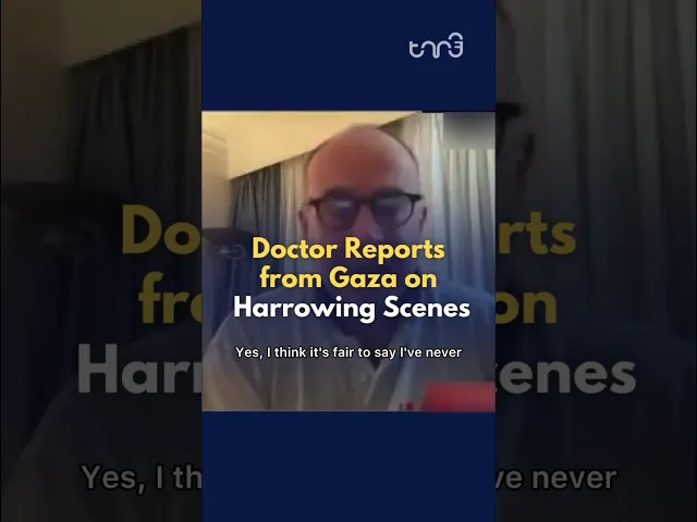 ⁣Dr. Nick Maynard, who led the EMT team at Al-Aqsa Hospital, describes the situations he experienced.