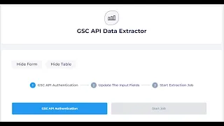 SEO Tool Tutorial - Google Search Console GSC API Data Extractor