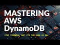 Mastering AWS DynamoDB Data Schema modeling
