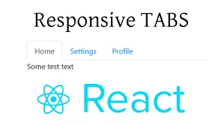 Build Responsive TABS Using REACT JS React Components Series