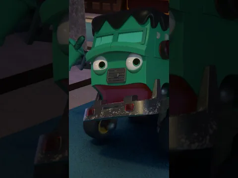 Sometimes you scare yourself 😱😂 Mighty Monsterwheelies is now playing on Netflix!