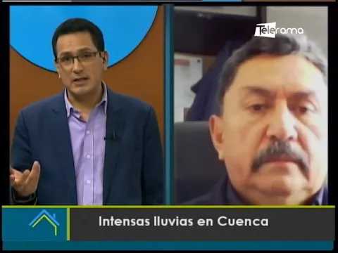 Intensas lluvias en Cuenca