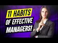 Download Lagu 11 Habits Of Highly Effective Managers! (How to improve your MANAGEMENT SKILLS!)