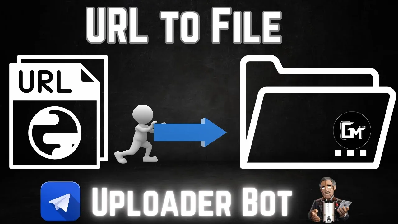 TG上でURLを介してファイルをアップロードする方法：最高のURLアップローダーボット