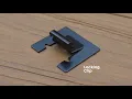 How to Install Ekodeck using 3mm Quickfix BAL29 system for Composite Decking Ekodeck Deck