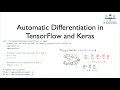 Automatic Differentiation for ABSOLUTE beginners with tf GradientTape as tape