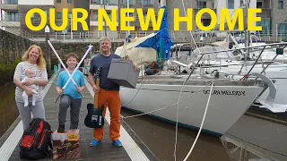 #153 : Moving aboard a project boat with two kids.  WHERE WILL EVERYTHING GO???