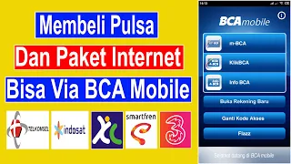 Cara beli pulsa lewat SMS BANKking BANK MANDIRI di hp. 