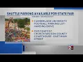 Shuttle parking available for state fair