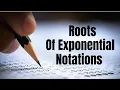 Roots Of Exponential Notations Class 11 Chemistry Physics Learn With Me M9