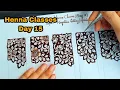 Henna Classs Day 15 Different Negative Filling Designs Learn Negative Spacing with Thouseen