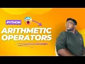 Arithmetic Operators in Python in hindi