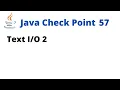 Java Check Point 57 - Text 2
