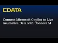 Connect Microsoft Copilot to Live Acumatica Data CData Connect AI MCP