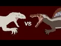 Spinosaurus VS Indominus Rex Animation