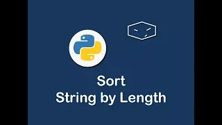 sort strings by length in python