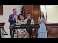 The Dagenharts and The Raines Family sing at Locus Grove with Pastor David Barnard Enjoy