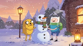 Lofi Snowy Sunset Cozy Lofi For A Cold Day 