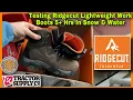 Testing Tractor Supply s Ridgecut Waterproof Toughwear Lightweight Work Boot 5 Hrs In Snow Water