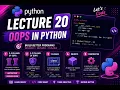 OOPS Lecture 20 Python Tutorial for Beginners