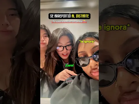 Ella no debió ignorarla