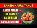 LANSIA WAJIB TAHU: Makan 3–4 Telur Per Hari Ternyata Lebih Sehat dari Satu Butir!