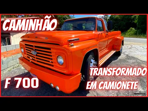 Download MP3 FORD F700 TRANSFORMADA EM CAMIONETE \